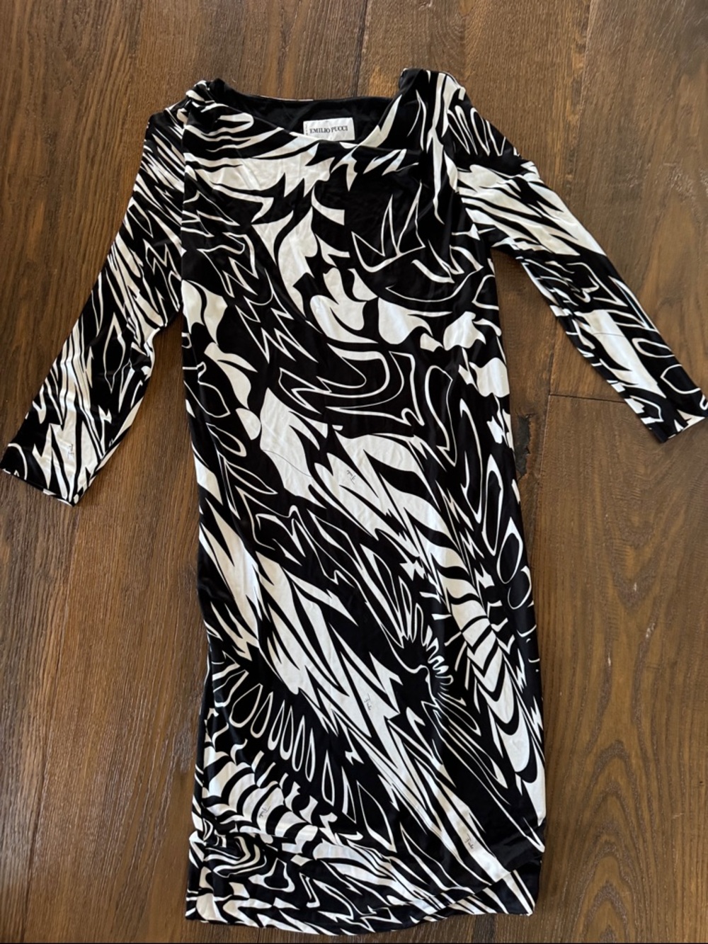 Emilio Pucci abstract print dress